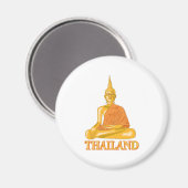 Buddha Thailand Magnet (Vorderseite/Rückseite)