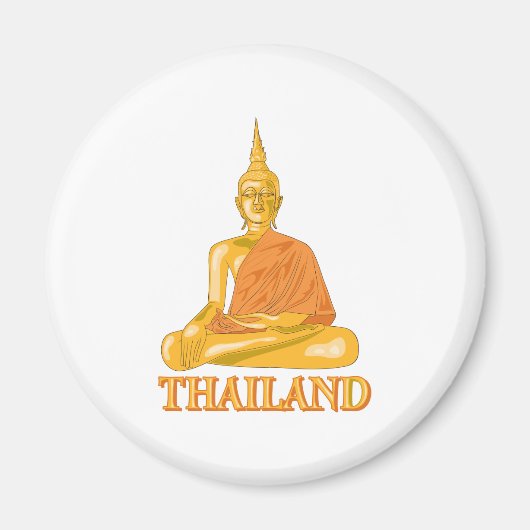 Buddha Thailand Magnet (Vorne)