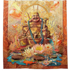 BUDDHA THE ENLIGHTONE DUSCHVORHANG