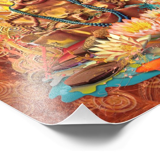 BUDDHA THE ENLIGHTONE FOTODRUCK (Ecke)