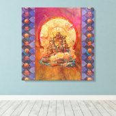BUDDHA THE ENLIGHTONE LEINWANDDRUCK (Insitu (Holzboden))