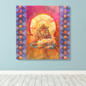 BUDDHA THE ENLIGHTONE LEINWANDDRUCK (Insitu (Holzboden))