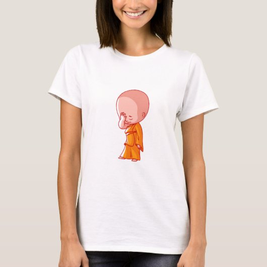 Buddha Thinking T-Shirt (Vorderseite)