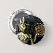 Buddha Time ... Thailand Button (Vorne & Hinten)