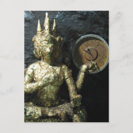 Buddha Time ... Thailand Postkarte (Vorderseite)