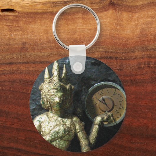 Buddha Time ... Thailand Schlüsselanhänger (Vorderseite)