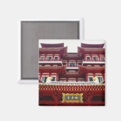 Buddha Tooth Relic Temple and Museum in Singapur Magnet (Vorderseite/Rückseite)