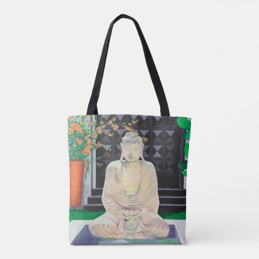 Buddha Tote-Tasche Tasche (Rückseite)