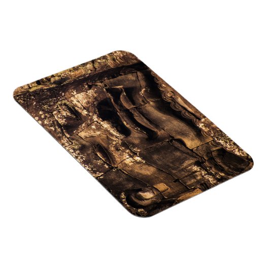 Buddha Totem Angkor Wat Magnet – Rounded Rectangle (Rechte Seite)