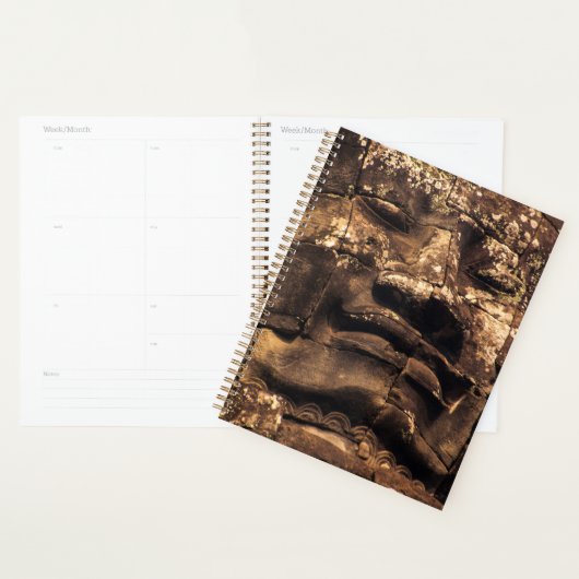 Buddha-Totem Angkor Wat Planer Notizbuch (Anzeige)