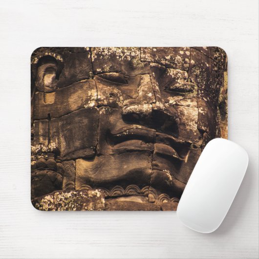 Buddha Totem at Angkor Wat - Mouse Mat Mousepad (Mit Mouse)