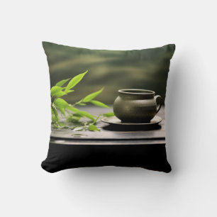 Buddha Tranquil Friedlich Nature Serene Kissen