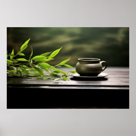 Buddha Tranquil Friedlich Nature Serene Poster (Vorne)