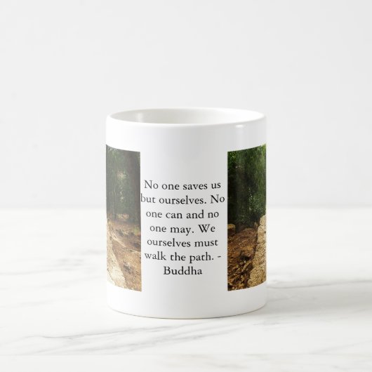Buddha-Trassenangebot Kaffeetasse (Mittel)