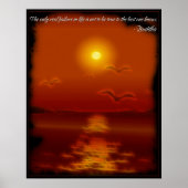 Buddha True Quote Poster (Vorne)
