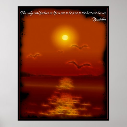 Buddha True Quote Poster (Vorne)