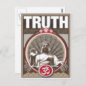 Buddha TRUTH Postkarte (Vorne/Hinten)