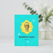 Buddha-tude (Postkarte) Postkarte (Stehend Vorderseite)