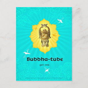 Buddha-tude (Postkarte) Postkarte