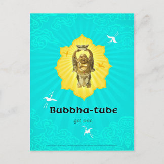 Buddha-tude (Postkarte) Postkarte