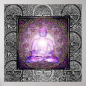 Buddha und Baum des Lebens Poster (Vorne)