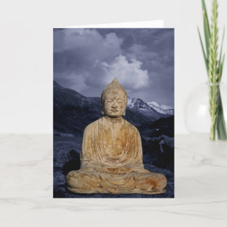 Buddha und Blaue Berge Karte