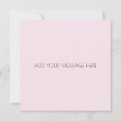 BUDDHA UND BLUME DANKIE FLACHKARTE DANKESKARTE (Rückseite)