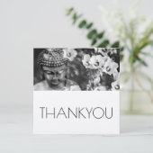 BUDDHA UND BLUME DANKIE FLACHKARTE DANKESKARTE (Stehend Vorderseite)