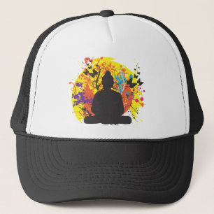 Buddha und der Sun Truckerkappe