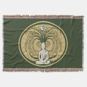 Buddha unter dem Bodhi Baum Decke