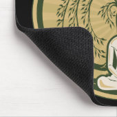 Buddha unter dem Bodhi Baum Mousepad (Ecke)