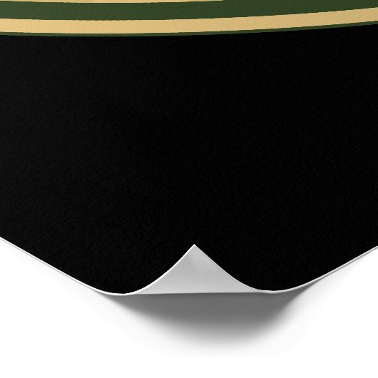 Buddha unter dem Bodhi-Baum Poster (Ecke)