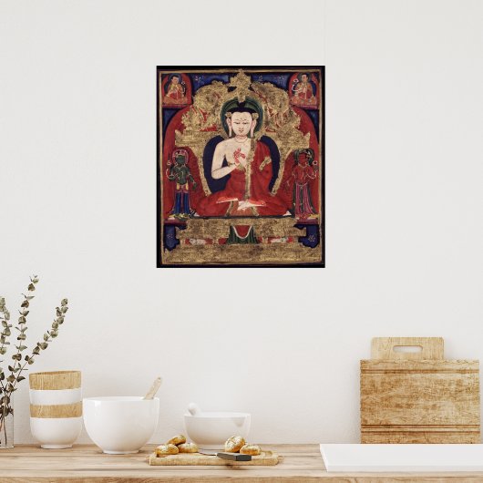 Buddha Vairocana Poster (Küche)