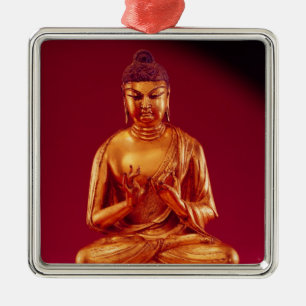 Buddha Vairocana, Tang-Dynastie Ornament Aus Metall