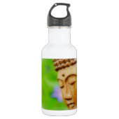 Buddha vermitteln edelstahlflasche (Vorderseite)