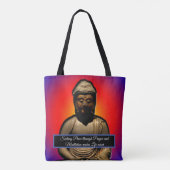 Buddha vermitteln tasche (Rückseite)