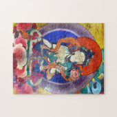 Buddha, Vintag Heruka & Tibet /Dharma Puzzle (Horizontal)