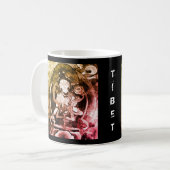 Buddha, Vintag Heruka, Tibet Kaffeetasse (Vorderseite Links)