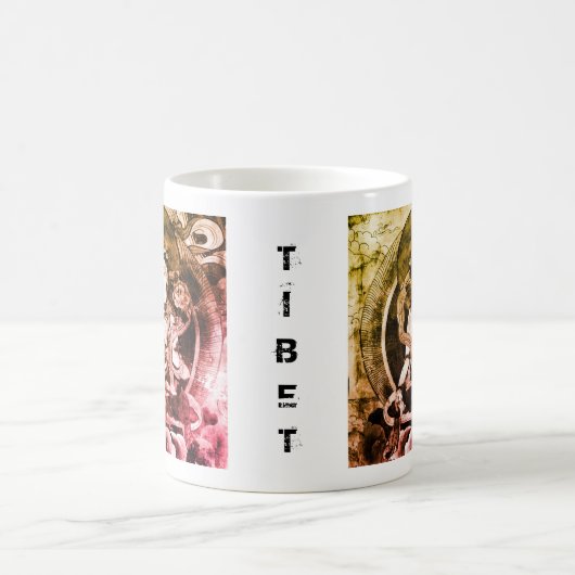 Buddha, Vintag Heruka, Tibet Kaffeetasse (Mittel)