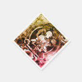 Buddha, Vintag Heruka, Tibet (Party) Serviette (Ecke)