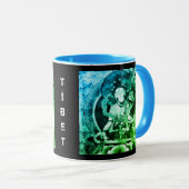 Buddha, Vintag Heruka, Tibet Tasse (VorderseiteRechts)
