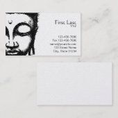 Buddha Visitenkarte (Vorne/Hinten)