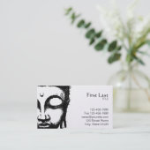 Buddha Visitenkarte (Stehend Vorderseite)