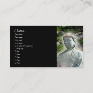 Buddha Visitenkarte