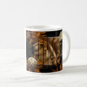 Buddha vom Herbst Kaffeetasse (VorderseiteRechts)