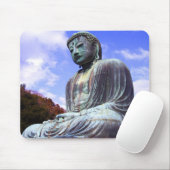 Buddha von Kamikura 2 - mousepad (Mit Mouse)