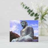 Buddha von Kamikura 2- Postkarte (Stehend Vorderseite)
