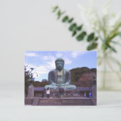Buddha von Kamikura-Postkarte Postkarte (Stehend Vorderseite)