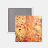 Buddha von Symbolist Painter Odilon Redon Magnet (Vorderseite/Rückseite)