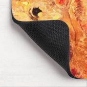 Buddha von Symbolist Painter Odilon Redon Mousepad (Ecke)